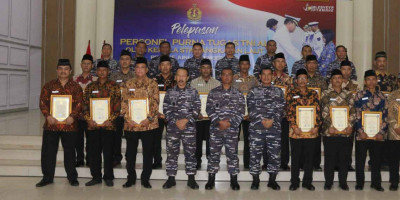 Pelepasan Personel Purna Tugas TNI AL Oleh Kepala Staf Angkatan Laut