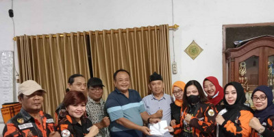 DPW Srikandi Pemuda Pancasila Prov DKI Jakarta Bantu Korban Kebakaran di Manggarai