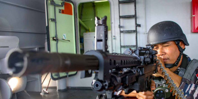 Lewati Perairan Somalia, Satgas MTF XXVIII-N/UNIFIL Laksanakan Siaga Jaga Perang