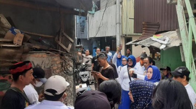 GANA Peduli Gelar Bakti Sosial Untuk Korban Kebakaran di Tambora
