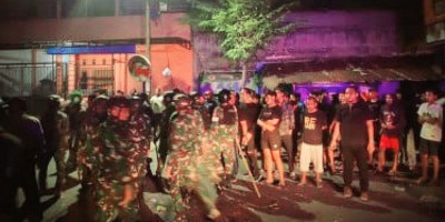 Reaksi Cepat Pasukan Para Rider TNI Mampu Hentikan Bentrokan Dua Perguruan Silat