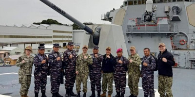TNI AL dan US Navy Chaplain Bahas Kerjasama Pembinaan Mental Prajurit