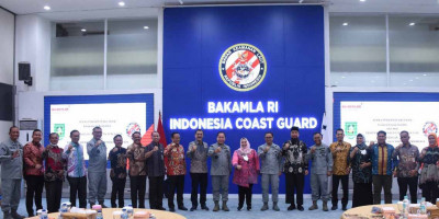 Bakamla RI Bangun Sistem Pemantauan Maritim Nasional di Kabupaten Bengkalis