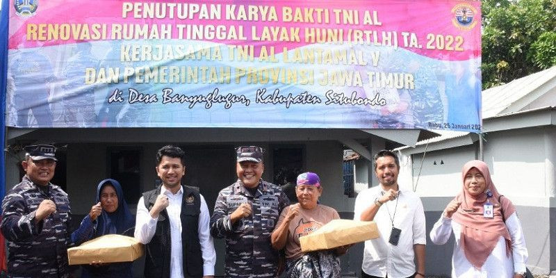 Sinergitas TNI AL dengan Pemprov Jatim untuk Masyarakat Pesisir
