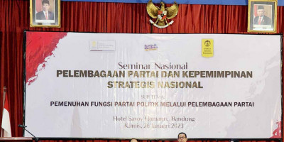 Prof Muradi: Dua Unsur Penting Dalam Transformasi Parpol adalah Ideologi dan Figur