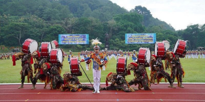 Display GSCL Taruna Akmil Unjuk Keterampilan Seni Dihadapan Panglima TNI