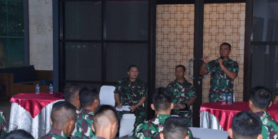 Pengarahan kepada Danki Danton di Jajaran Pasmar 1 Jakarta