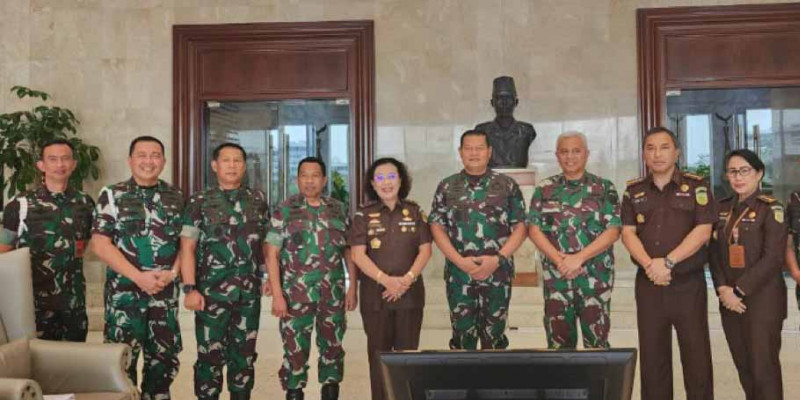 JAM-Pidmil dengan Panglima TNI Bahas Perpanjangan Nota Kesepahaman Kejaksaan RI – TNI