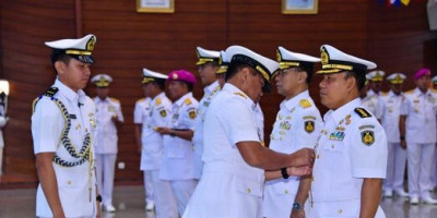 Ini Pesan Kasal Saat Pimpin Sertijab Tiga Jabatan Strategis TNI AL