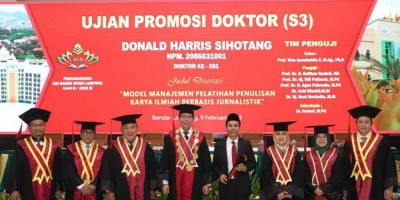 UIN Raden Intan Lampung Lahirkan Doktor Nonmuslim Pertama
