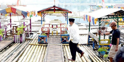 Wagub Uu Ruzhanul Tinjau Situ Bagendit Garut