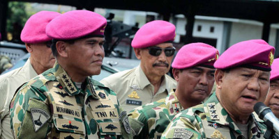 Menhan RI: Disiplin Korps Marinir TNI AL Terkenal Sepanjang Masa 