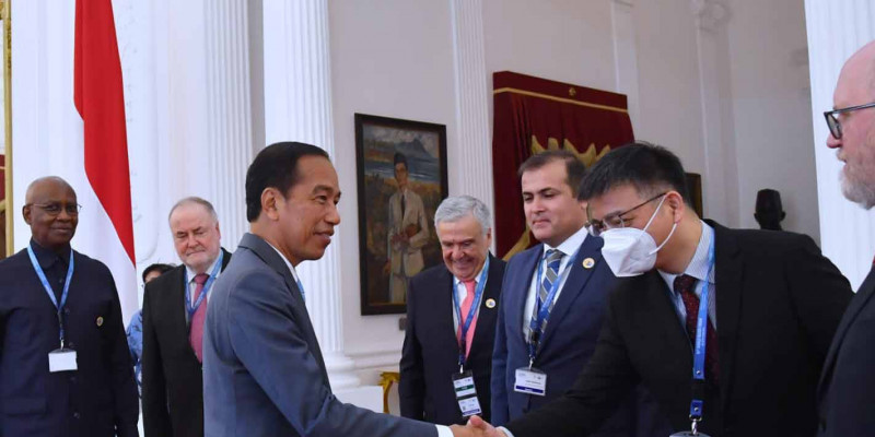 Terima Delegasi World Water Council, Presiden Jokowi: Saat Ini Dunia Hadapi Krisis Air Global
