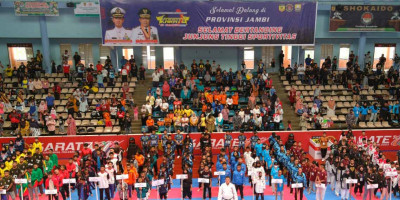 Jaring Potensi Atlet Karate, TNI AL Gelar Turnamen Karate Se-Sumatera Tahun 2023 