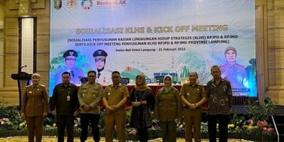 Kemendagri Apresiasi Provinsi Lampung Atas Kesiapan Penyusunan KLHS
