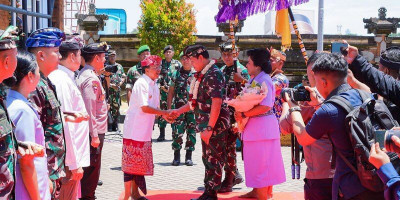 Panglima TNI Laksamana Yudo Margono Kunjungan Kerja Ke Provinsi Bali