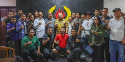 Tinjau Markas KONI, LaNyalla Pastikan Jawa Timur Persiapkan Atlet Terbaiknya 