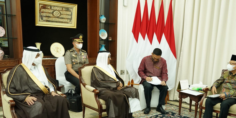 Kunjungan Kehormatan Dubes Arab Saudi, Wapres Berharap Tingkatkan Investasi di Indonesia