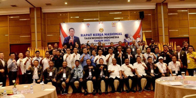 Ketua KONI Pusat Buka Rakernas Taekwondo 2023