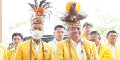 Airlangga Kuasai Capres Pilihan Relawan Jokowi Papua Barat