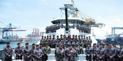 Sukses di Latma Multinasional, Kasal Sambut Kedatangan KRI REM-331 