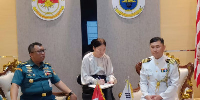 Tingkatkan Kerja sama, TNI AL Terima Kunjungan Delegasi Korea Selatan 