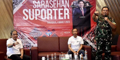 Jumpa Presidium Nasional Suporter Sepak Bola Indonesia, Pangdam V/Brawijaya Ajak Wujudkan Kerukunan