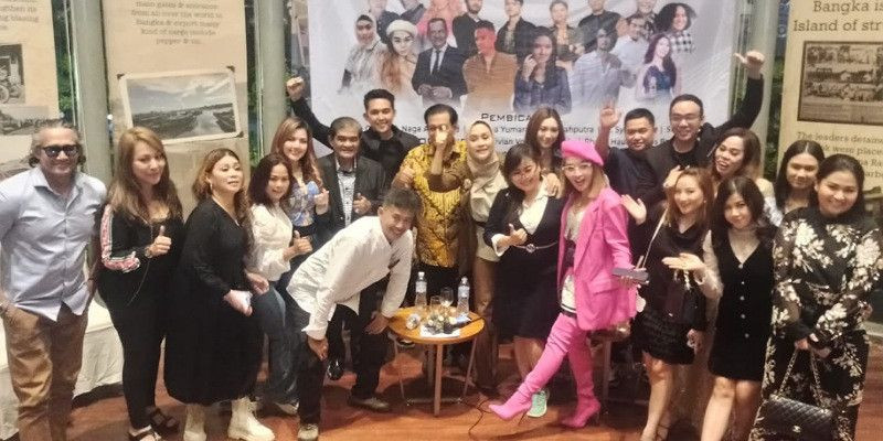  Diskusi AJV Divisi Hiburan 'Label Indie dan HAKI' di Hope Clat Permata Kuningan 'Kebanjiran' Selebriti
