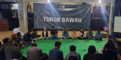 Perkuat Advokasi Kerakyatan, GMNI Malang Turba di Selorejo