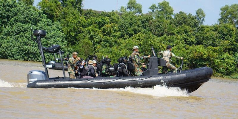 Denjaka TNI AL Laksanakan FIT Malindo Darsasa di Malaysia