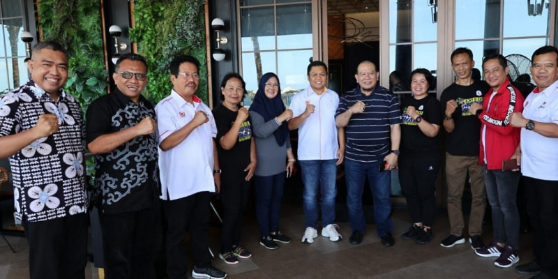 KONI Sulsel Dukung Atlet Muaythai Makassar Fokus Raih Prestasi
