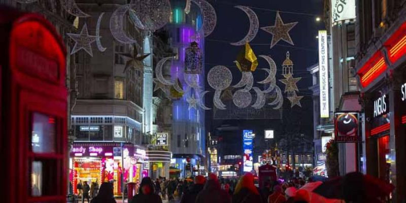 London Sambut Ramadan Terinspirasi Perayaan Natal di Timur Tengah