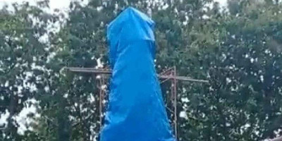 Inilah Penjelasan Polisi Terkait Penutupan Patung Bunda Maria 