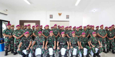 Komandan Lanmar Jakarta Pimpin Penyerahan Jabatan Wadan Lanmar Jakarta