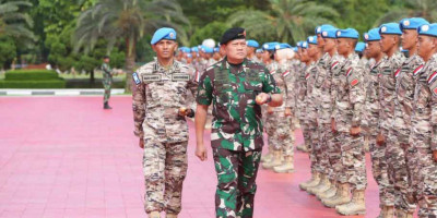 Panglima TNI: Junjung Tinggi Kehormatan Dan Kepercayaan Dunia Internasional