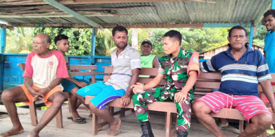 Komunikasi Sosial Salah Satu Cara Babinsa Ketahui Kondisi Wilayah Binaan