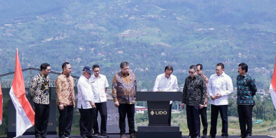 Presiden Joko Widodo Resmikan Kawasan Ekonomi Khusus MNC Lido City