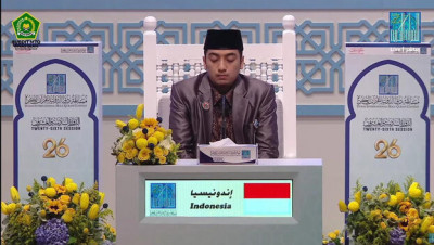 Qari asal Indonesia Juara Pada Ajang MTQ Internasional di Dubai