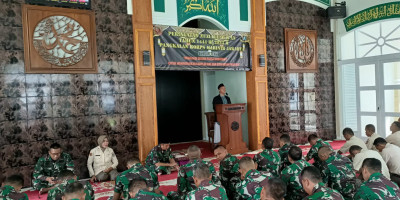 Prajurit Lanmar Jakarta Memperingati Nuzulul Qur’an Tahun 1444H/2023 M