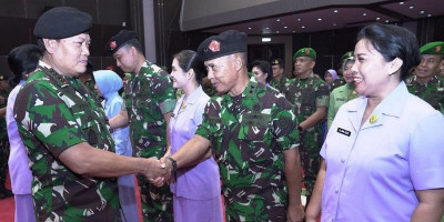 Inilah Daftar Nama Delapan Puluh Pati TNI dengan Pangkat Baru
