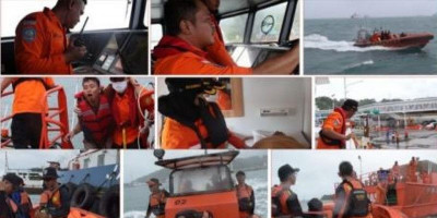 SAR Gabungan 'Selamatkan Korban Jatuh' dari Kapal saat Selfi di Perairan Merak-Bakauheni 