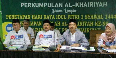 PB Al Khairiyah Tetapkan Idul Fitri 1 Syawal 1444 H Jumat 21 April 2023 