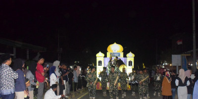 Marinir Juara Favorit, Festival Bedug Sahur Di Pulau Sebatik