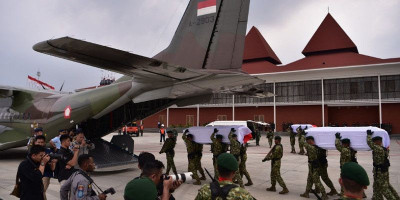 Panglima TNI Sambut Kedatangan Jenazah Kusuma Bangsa
