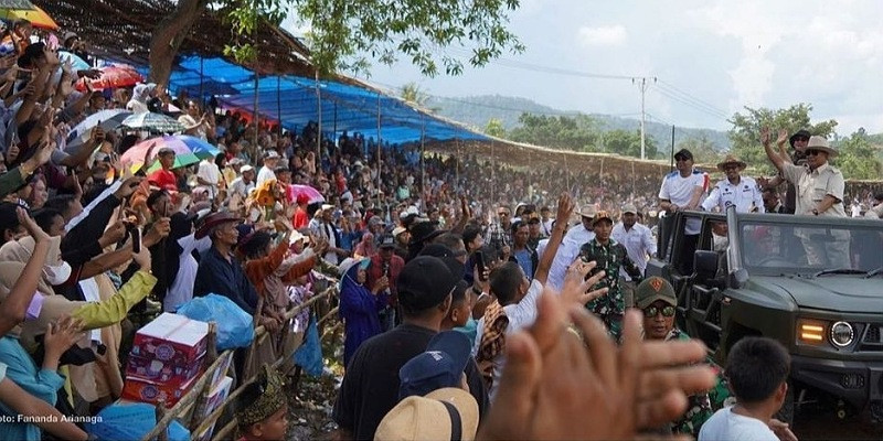 Menhan Prabowo Kunjungan Ke Sumbar, Sampaikan Keinginan Bangun Sekolah Unggulan 