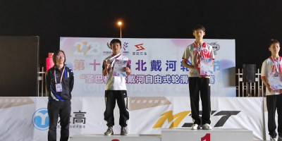 Atlet Sepatu Roda Freestyle Indonesia Rebut Perak di Cina 