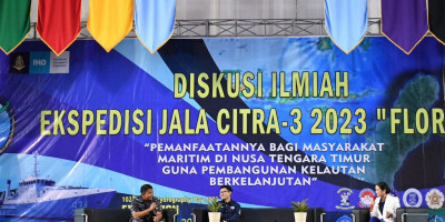 Ungkap Fitur Lantai Samudera di Flores, TNI AL Gelar Diskusi Ilmiah