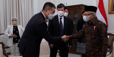 Wapres Tekankan Kerjasama Berkelanjutan Lingkungan dan Tenaga Lokal 
