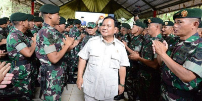 Menhan Prabowo Berpesan Soal Keberanian dan Kewaspadaan