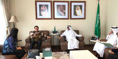 Prof. Rokhmin Dahuri dan Dubes Arab Saudi Bahas Kerjasama Ekonomi Maritim